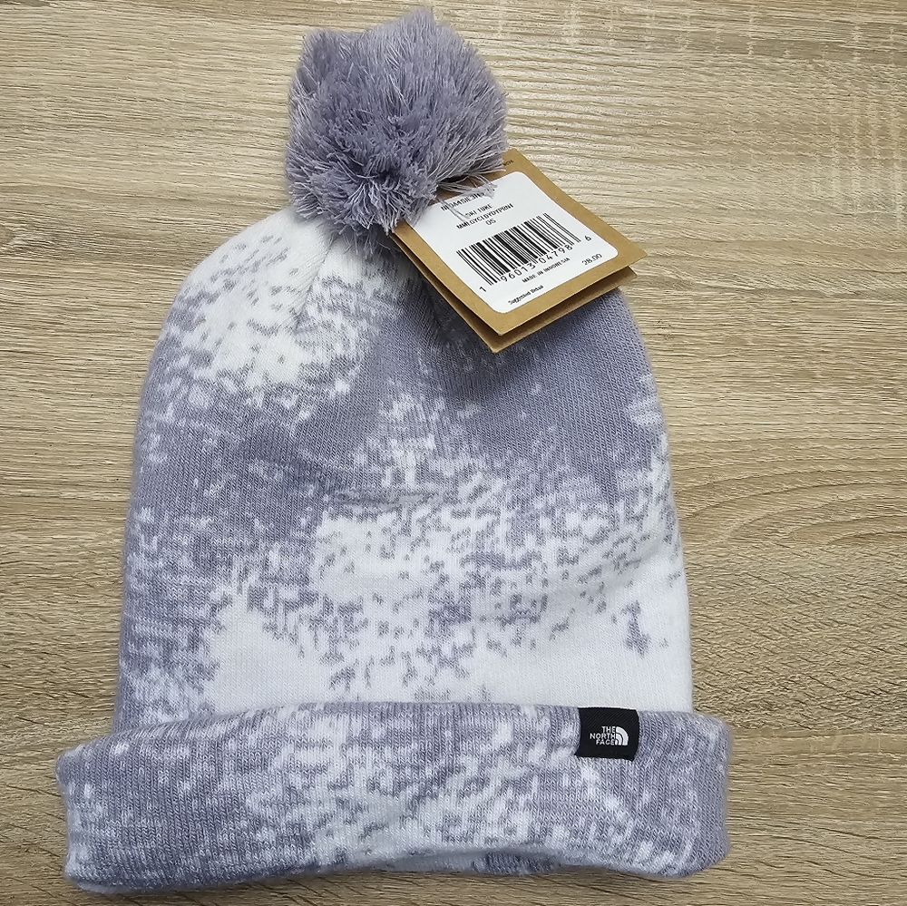 New North face pom beanie